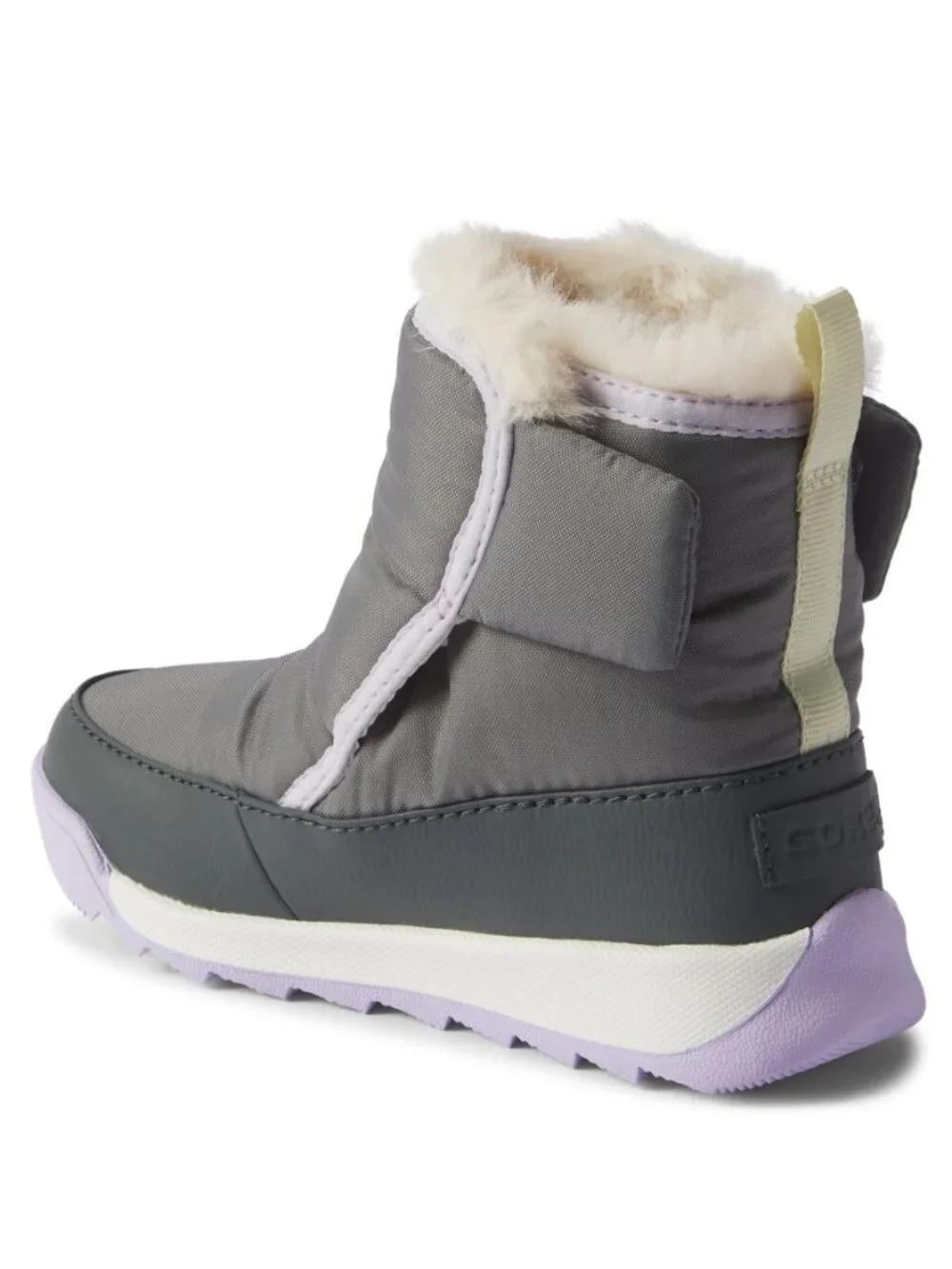 SOREL Kids Whitney II Plus Bootie WP Kids Shoes Lavender Cloud Size 4 Toddler